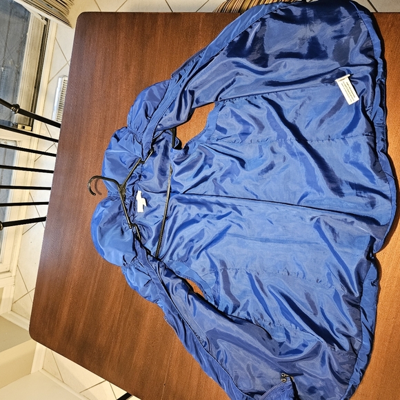 LAURA ASHLEY SZ XL Cool Weather Vest w Adjustable Collar Wind Guard Jacket Coat - Picture 5 of 5